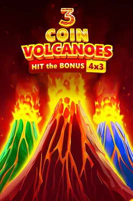 3 Coin Volcanoes tragamonedas explosiva BINGO777